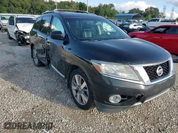 ✅ 2015 Nissan Pathfinder Platinum • VIN: 5N1AR2MN5FC706489 • Лот: 81873225. Опубликован ранее на Copart с пробегом 208 949 миль. Бесплатный доступ к архиву аукционных продаж из США и подробный отчёт об истории автомобиля на DreamBid. Изображение 14.