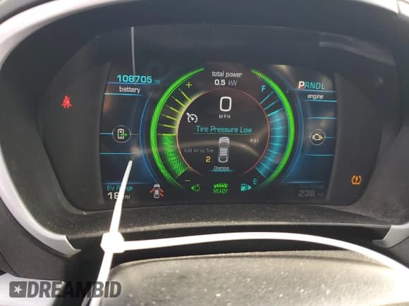 ✅ 2017 Chevrolet Volt LT • VIN: 1G1RC6S5XHU115633 • Lot: 81485213. Wystawiony na Copart z przebiegiem 108 705 mil. Bezpłatny archiwum sprzedaży aukcyjnych z USA i szczegółowy raport historii pojazdu na DreamBid. Zdjęcie 9.