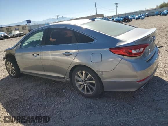 2016 Hyundai Sonata Sport with VIN 5NPE34AF4GH396826, listed as a Copart auction lot 80910435 with 72,902 mi miles and Salvage title. Bid and sale history available at DreamBid. Image 2.