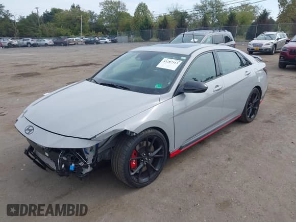 ✅ 2024 Hyundai Elantra • VIN: KMHLW4DKXRU021230 • Lot: 43287313. Listed on IAAI with 29,432 mi. Free auction sales archive from the USA and detailed vehicle history report at DreamBid. Image 17.