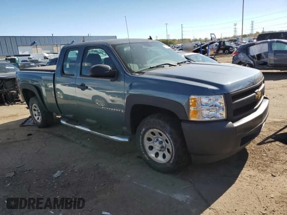 ✅ 2008 Chevrolet Silverado 1500 Work Truck • VIN: 1GCEC19XX8Z122438 • Lot: 76512194. Listed on Copart with 160,761 mi. Free auction sales archive from the USA and detailed vehicle history report at DreamBid. Image 4.