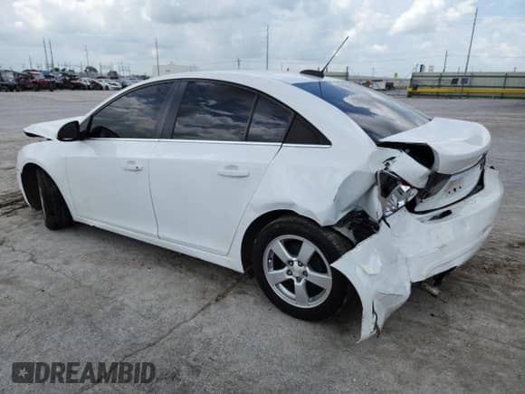 2015 Chevrolet Cruze LT с VIN 1G1PD5SBXF7199484, выставлен на аукционе Copart как лот 63982425 с пробегом 97 856 миль миль и Списание • Salvage title. История ставок и продаж доступна на DreamBid. Изображение 2.