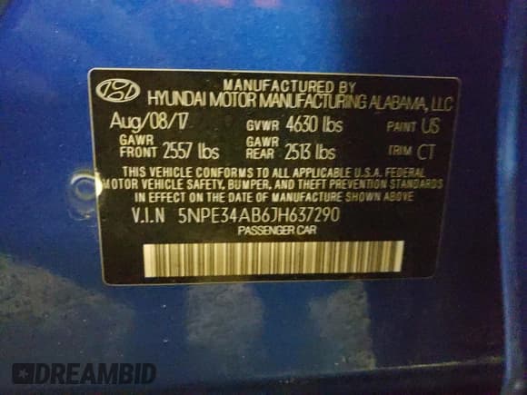 ✅ 2018 Hyundai Sonata Limited Plus • VIN: 5NPE34AB6JH637290 • Лот: 37653573. Опубликован ранее на Copart с пробегом 121 802 миль. Бесплатный доступ к архиву аукционных продаж из США и подробный отчёт об истории автомобиля на DreamBid. Изображение 12.