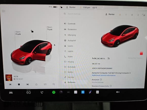✅ 2022 Tesla Model 3 • VIN: 5YJ3E1EA2NF289980 • Lot: 55449825. Wystawiony na Copart z przebiegiem 90 137 mil. Bezpłatny archiwum sprzedaży aukcyjnych z USA i szczegółowy raport historii pojazdu na DreamBid. Zdjęcie 9.