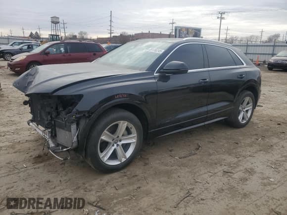 ✅ 2019 Audi Q8 Premium • VIN: WA1AVAF13KD013360 • Lot: 89136245. Listed on Copart with 77,722 mi. Free auction sales archive from the USA and detailed vehicle history report at DreamBid. Image 1.