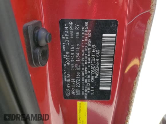 ✅ 2014 Hyundai Veloster • VIN: KMHTC6AD4EU211609 • Lot: 45194775. Wystawiony na Copart z przebiegiem 67 081 mil. Bezpłatny archiwum sprzedaży aukcyjnych z USA i szczegółowy raport historii pojazdu na DreamBid. Zdjęcie 12.