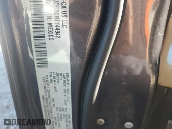 ✅ 2022 Jeep Compass Limited • VIN: 3C4NJDCB0NT144942 • Lot: 90677315. Wystawiony na Copart z przebiegiem 134 161 mil. Bezpłatny archiwum sprzedaży aukcyjnych z USA i szczegółowy raport historii pojazdu na DreamBid. Zdjęcie 13.