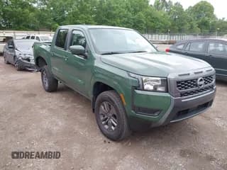 ✅ 2025 Nissan Frontier S • VIN: 1N6ED1EK8SN610824 • Lot: 42368820. Listed on IAAI with 1,964 mi. Free auction sales archive from the USA and detailed vehicle history report at DreamBid. Image 1.