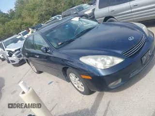✅ 2003 Lexus ES 300 • VIN: JTHBF30G630102038 • Lot: 43472165. Wystawiony na IAAI z przebiegiem 290 495 mil. Bezpłatny archiwum sprzedaży aukcyjnych z USA i szczegółowy raport historii pojazdu na DreamBid. Zdjęcie 1.