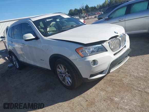 ✅ 2013 BMW X3 xDrive28i • VIN: 5UXWX9C58D0D01351 • Лот: 43570525. Опубликован ранее на IAAI с пробегом Не указан. Бесплатный доступ к архиву аукционных продаж из США и подробный отчёт об истории автомобиля на DreamBid. Изображение 1.