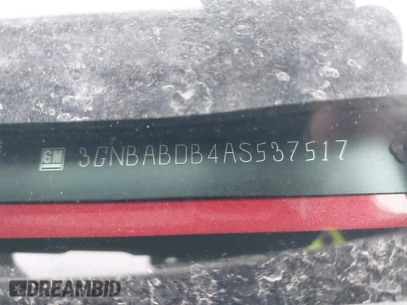 ✅ 2010 Chevrolet HHR 1LT • VIN: 3GNBABDB4AS537517 • Lot: 41716773. Listed on IAAI with 149,396 mi. Free auction sales archive from the USA and detailed vehicle history report at DreamBid. Image 9.