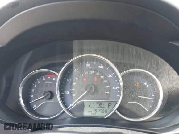 ✅ 2014 Toyota Corolla LE Eco • VIN: 5YFBPRHE4EP009127 • Lot: 42781397. Listed on IAAI with 194,768 mi. Free auction sales archive from the USA and detailed vehicle history report at DreamBid. Image 7.