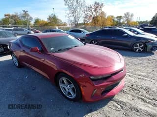 ✅ 2017 Chevrolet Camaro 1LT • VIN: 1G1FB1RX4H0115831 • Lot: 43622231. Listed on IAAI with 107,260 mi. Free auction sales archive from the USA and detailed vehicle history report at DreamBid. Image 1.