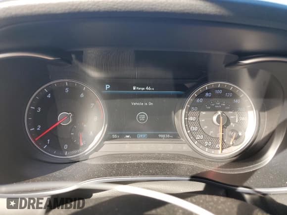 ✅ 2020 Genesis G70 3.3T • VIN: KMTG34LEXLU058071 • Lot: 82556505. Wystawiony na Copart z przebiegiem 98 838 mil. Bezpłatny archiwum sprzedaży aukcyjnych z USA i szczegółowy raport historii pojazdu na DreamBid. Zdjęcie 9.