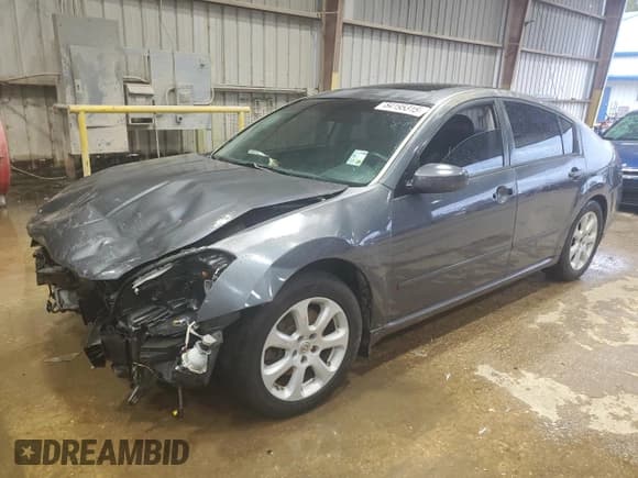 ✅ 2007 Nissan Maxima SL • VIN: 1N4BA41E17C835479 • Lot: 84195315. Listed on Copart with Not provided. Free auction sales archive from the USA and detailed vehicle history report at DreamBid. Image 1.
