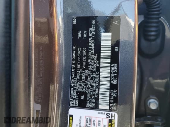 ✅ 2025 Lexus NX 350h Luxury • VIN: 2T2HKCEZXSC038510 • Лот: 84520965. Опубликован ранее на Copart с пробегом 9 107 миль. Бесплатный доступ к архиву аукционных продаж из США и подробный отчёт об истории автомобиля на DreamBid. Изображение 14.