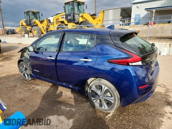 ✅ 2019 Nissan LEAF SL Plus • VIN: 1N4BZ1CPXKC319281 • Lot: 85524205. Wystawiony na Copart z przebiegiem 67 980 mil. Bezpłatny archiwum sprzedaży aukcyjnych z USA i szczegółowy raport historii pojazdu na DreamBid. Zdjęcie 2.