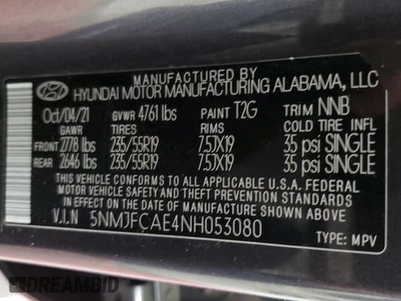 ✅ 2022 Hyundai Tucson SEL • VIN: 5NMJFCAE4NH053080 • Lot: 62803324. Wystawiony na Copart z przebiegiem 29 754 mil. Bezpłatny archiwum sprzedaży aukcyjnych z USA i szczegółowy raport historii pojazdu na DreamBid. Zdjęcie 14.