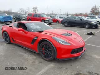 ✅ 2018 Chevrolet Corvette Z06 3LZ • VIN: 1G1YU2D64J5600017 • Lot: 43738256. Listed on IAAI with Not provided. Free auction sales archive from the USA and detailed vehicle history report at DreamBid. Image 1.