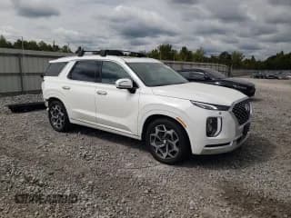 ✅ 2022 Hyundai Palisade Calligraphy • VIN: KM8R7DHE9NU340589 • Лот: 73674334. Опубликован ранее на Copart с пробегом 36 099 миль. Бесплатный доступ к архиву аукционных продаж из США и подробный отчёт об истории автомобиля на DreamBid. Изображение 4.
