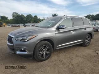 ✅ 2019 Infiniti QX60 Luxe • VIN: 5N1DL0MM3KC503573 • Lot: 82006425. Listed on Copart with 73,999 mi. Free auction sales archive from the USA and detailed vehicle history report at DreamBid. Image 1.