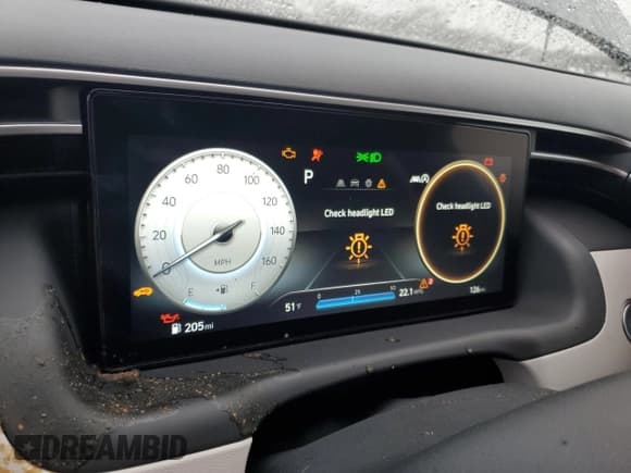 ✅ 2023 Hyundai Tucson SEL • VIN: 5NMJFCAE6PH206769 • Lot: 41606673. Wystawiony na Copart z przebiegiem 126 mil. Bezpłatny archiwum sprzedaży aukcyjnych z USA i szczegółowy raport historii pojazdu na DreamBid. Zdjęcie 9.