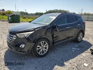 ✅ 2015 Hyundai Santa Fe • VIN: 5XYZU3LAXFG275167 • Lot: 70484375. Listed on Copart with 78,435 mi. Free auction sales archive from the USA and detailed vehicle history report at DreamBid. Image 1.