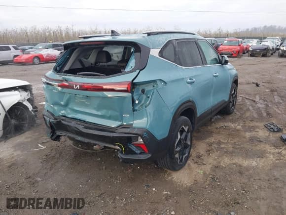 ✅ 2024 Kia Seltos EX • VIN: KNDERCAAXR7588062 • Лот: 43742330. Опубликован ранее на IAAI с пробегом 15 831 миль. Бесплатный доступ к архиву аукционных продаж из США и подробный отчёт об истории автомобиля на DreamBid. Изображение 4.