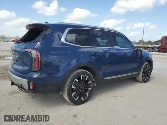 ✅ 2024 Kia Telluride SX • VIN: 5XYP54GC6RG484870 • Lot: 78105044. Listed on Copart with 6,674 mi. Free auction sales archive from the USA and detailed vehicle history report at DreamBid. Image 3.