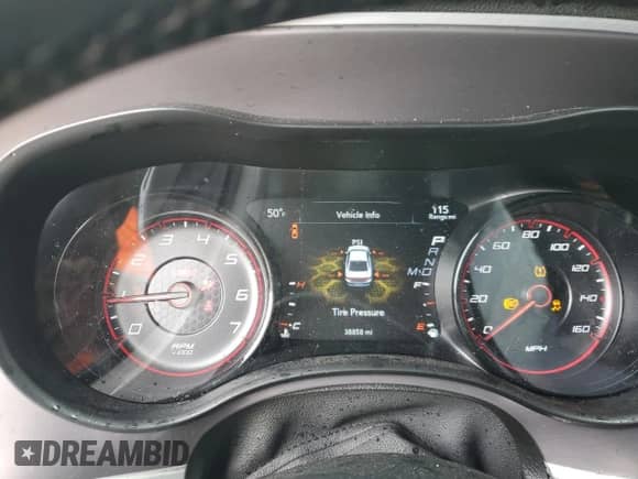 2022 Dodge Charger R/T with VIN 2C3CDXCTXNH153394, listed as a Copart auction lot 47682344 with 38,858 mi miles and Salvage title. Bid and sale history available at DreamBid. Image 9.