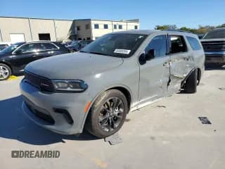 ✅ 2024 Dodge Durango SXT • VIN: 1C4RDHAGXRC137299 • Lot: 80580284. Wystawiony na Copart z przebiegiem 13 999 mil. Bezpłatny archiwum sprzedaży aukcyjnych z USA i szczegółowy raport historii pojazdu na DreamBid. Zdjęcie 1.
