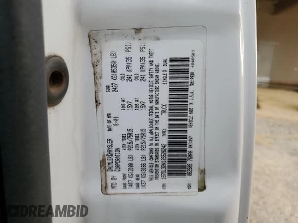 ✅ 2002 Dodge Dakota Sport • VIN: 1B7GL32N12S526242 • Lot: 49845115. Wystawiony na Copart z przebiegiem 163 571 mil. Bezpłatny archiwum sprzedaży aukcyjnych z USA i szczegółowy raport historii pojazdu na DreamBid. Zdjęcie 12.