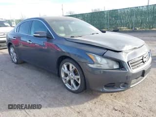 ✅ 2012 Nissan Maxima SV • VIN: 1N4AA5AP5CC822411 • Lot: 43851824. Listed on IAAI with 171,377 mi. Free auction sales archive from the USA and detailed vehicle history report at DreamBid. Image 1.