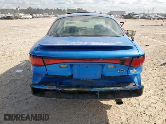 ✅ 2001 Ford Escort ZX2 • VIN: 3FAFP11391R163547 • Lot: 91055915. Listed on Copart with 100,191 mi. Free auction sales archive from the USA and detailed vehicle history report at DreamBid. Image 6.