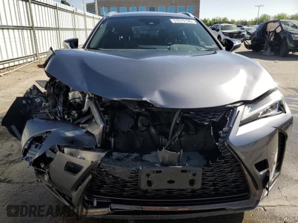 ✅ 2021 Lexus UX 250h F Sport • VIN: JTHR9JBH2M2037534 • Lot: 57075195. Listed on Copart with 33,980 mi. Free auction sales archive from the USA and detailed vehicle history report at DreamBid. Image 5.