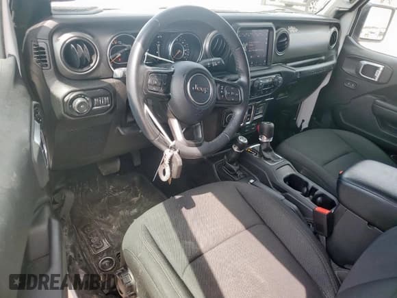 ✅ 2022 Jeep Wrangler Sport S • VIN: 1C4GJXAG5NW259605 • Lot: 57659775. Listed on Copart with 14,864 mi. Free auction sales archive from the USA and detailed vehicle history report at DreamBid. Image 8.