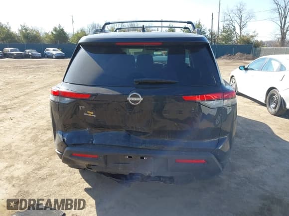 ✅ 2025 Nissan Pathfinder Rock Creek • VIN: 5N1DR3BD0SC218025 • Lot: 41792236. Listed on IAAI with 3,603 mi. Free auction sales archive from the USA and detailed vehicle history report at DreamBid. Image 16.