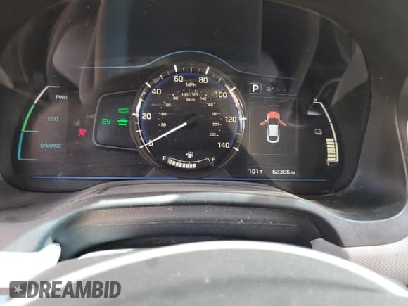 ✅ 2018 Hyundai Ioniq Blue • VIN: KMHC65LCXJU065474 • Lot: 71411294. Wystawiony na Copart z przebiegiem 62 366 mil. Bezpłatny archiwum sprzedaży aukcyjnych z USA i szczegółowy raport historii pojazdu na DreamBid. Zdjęcie 9.