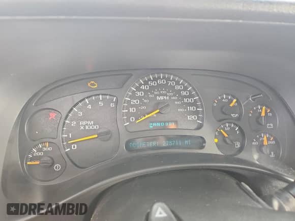 2005 Chevrolet Silverado 1500 Z71 z VIN 1GCEK19Z05Z145775, wystawiony jako Copart lot #87466235 z przebiegiem 275 711 mil mil oraz Szkoda całkowita • Salvage title. Historia ofert i sprzedaży dostępna na DreamBid. Obrazek 9.