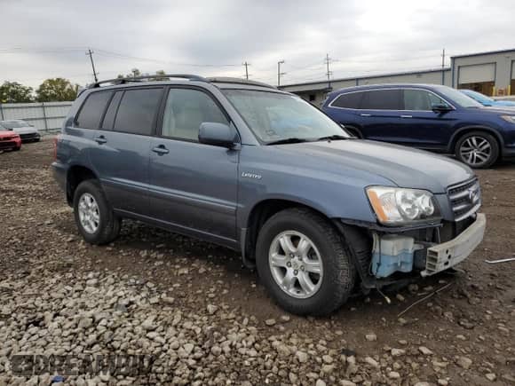 2003 Toyota Highlander Limited с VIN JTEHF21A930157918, выставлен на аукционе Copart как лот 86705285 с пробегом 186 551 миль миль и Списание • Salvage title. История ставок и продаж доступна на DreamBid. Изображение 4.