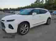 2019 Chevrolet Blazer Premier with VIN 3GNKBKRS8KS596853, listed as a Copart auction lot 72517054 with 61,123 mi miles and Salvage title. Bid and sale history available at DreamBid. Image 1.