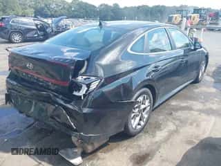 2020 Hyundai Sonata SEL with VIN 5NPEF4JA9LH037283, listed as a IAAI auction lot 43129365 with 75,702 mi miles and . Bid and sale history available at DreamBid. Image 4.