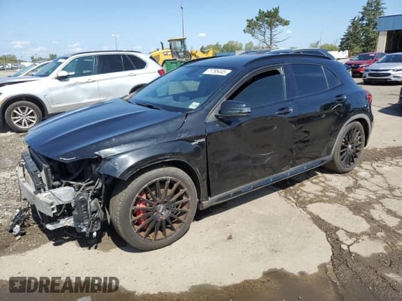 ✅ 2015 Mercedes-Benz GLA 45 AMG • VIN: WDDTG5CBXFJ054384 • Лот: 71795445. Опубликован ранее на Copart с пробегом 108 729 миль. Бесплатный доступ к архиву аукционных продаж из США и подробный отчёт об истории автомобиля на DreamBid. Изображение 1.