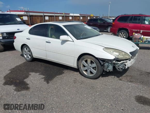 ✅ 2005 Lexus ES 350 • VIN: JTHBA30GX55119171 • Lot: 42404127. Listed on IAAI with 169,117 mi. Free auction sales archive from the USA and detailed vehicle history report at DreamBid. Image 1.