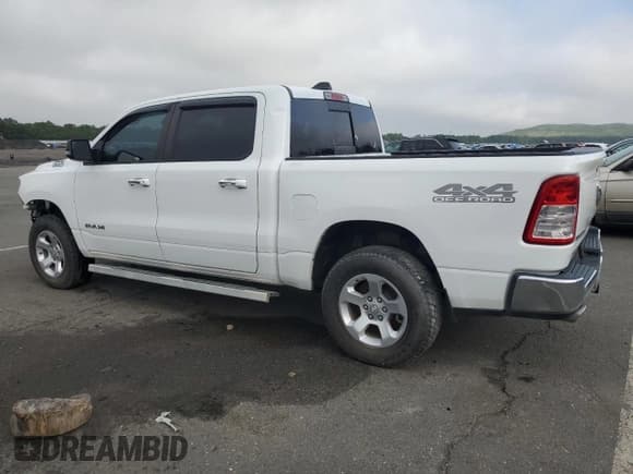 ✅ 2020 Ram 1500 Big Horn • VIN: 1C6SRFFT4LN119929 • Lot: 69109855. Listed on Copart with Not provided. Free auction sales archive from the USA and detailed vehicle history report at DreamBid. Image 2.