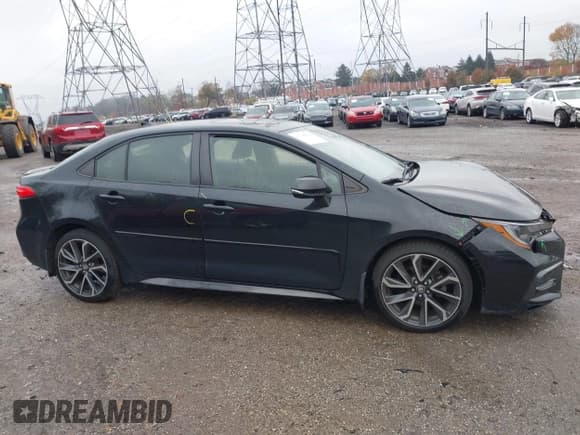 ✅ 2020 Toyota Corolla SE • VIN: JTDP4RCE4LJ020782 • Lot: 43746518. Listed on IAAI with 98,851 mi. Free auction sales archive from the USA and detailed vehicle history report at DreamBid. Image 14.