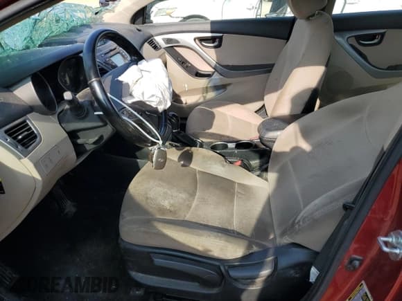 ✅ 2016 Hyundai Elantra SE • VIN: 5NPDH4AE6GH673898 • Lot: 60817505. Listed on Copart with Not provided. Free auction sales archive from the USA and detailed vehicle history report at DreamBid. Image 7.