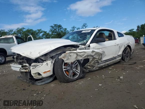 ✅ 2011 Ford Mustang V6 • VIN: 1ZVBP8AM9B5130219 • Lot: 57945885. Listed on Copart with Not provided. Free auction sales archive from the USA and detailed vehicle history report at DreamBid. Image 1.