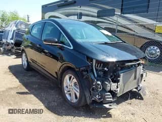 2022 Chevrolet Bolt EV 1LT z VIN 1G1FW6S02N4103633, wystawiony jako IAAI lot #43114699 z przebiegiem 48 604 mil mil oraz . Historia ofert i sprzedaży dostępna na DreamBid. Obrazek 1.