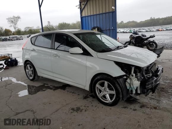 ✅ 2013 Hyundai Accent GS • VIN: KMHCT5AE1DU126826 • Lot: 82784305. Listed on Copart with 98,800 mi. Free auction sales archive from the USA and detailed vehicle history report at DreamBid. Image 4.